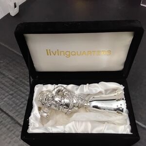Living Quarter 2007 Silver plated Santa Bell